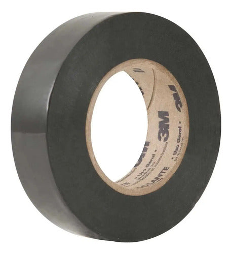 Fita Isolante Imperial 3m 18mmx20m Preta Kit Com 05 Peças Preto Fita Isolante Imperial 3m