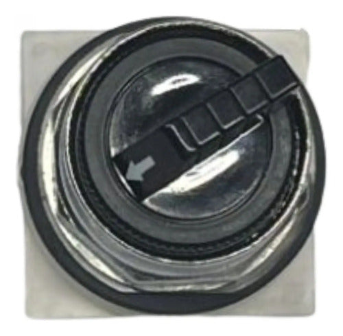 Comutador 30mm Metálico 2 Posições 9001ks34bh13 Schneider Preto 1naf