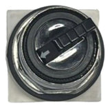Comutador 30mm Metálico 2 Posições 9001ks34bh13 Schneider Preto 1naf