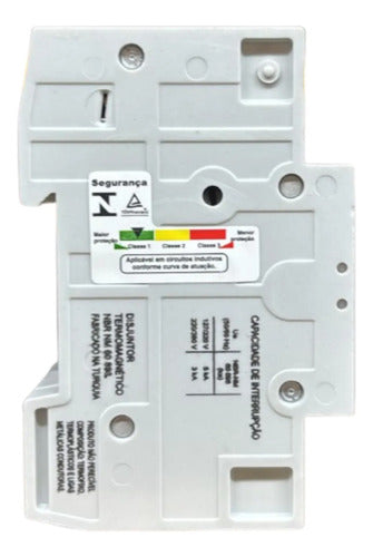 Kit Com 2: Disjuntor Tripolar 10a Curva C 5sx1310-7 Siemens