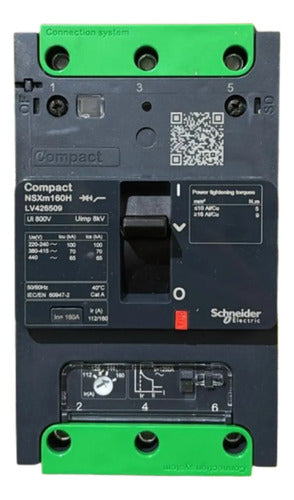 Disjuntor Nsxm 70ka Tm160d 3p Lv426509 Schneider