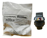 Comutador 30 Mm 3 Posições Ace Schmersal Aa3 90/01 Preto E Cromado Não Se Aplica