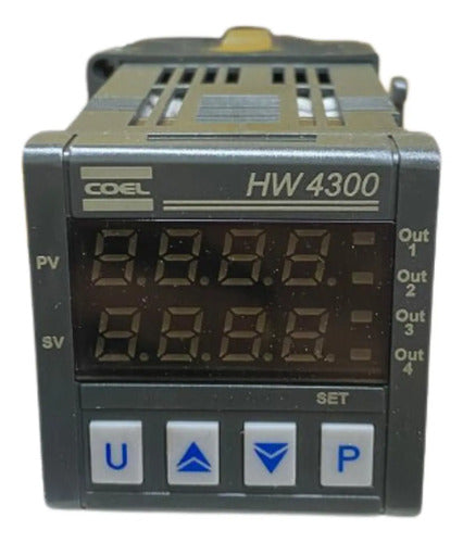 Controlador De Temperatura Hw4300/2l-3qcsi 100/240vca Coel 240vca