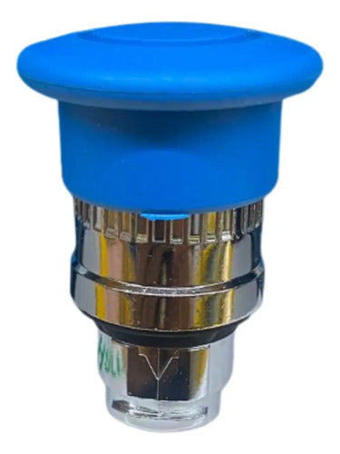 Cabeçote Para Botão Ø22mm C/ Retenção Azul Zb4bt6 Schneider  Azul -