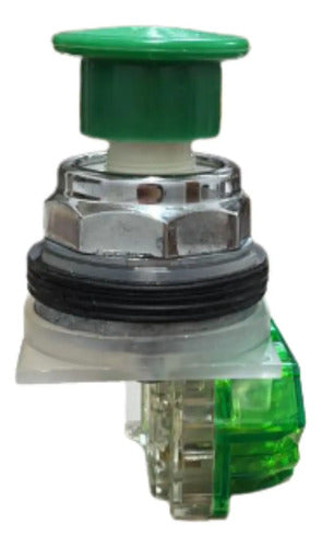 Botão 30mm Metálico 1na Verde 9001kr24gh5 Schneider Verde 1na