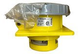 Tomada S5044w 3p+t+n 16a 4h Ip67 Amarelo Steck Amarelo
