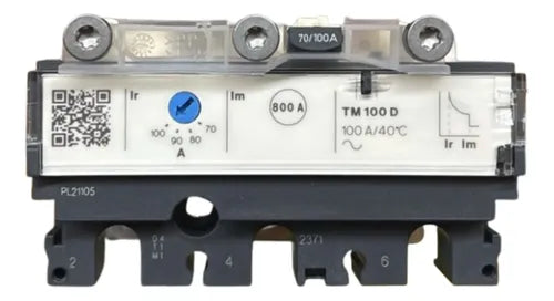 Disparador Nsx100 Tm100d Tripolar Lv429030 Schneider - 50-60hz