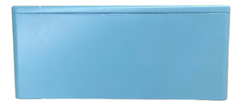 Botoeira Metalica Azul 22mm 4 Furos Xapm3504h29 Schneider Azul