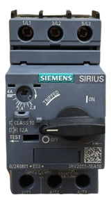Disjuntor Motor 3rv2011-1ea10 2,8-4,0a Siemens Não Informado 50