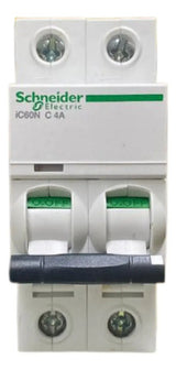 Disjuntor Acti9 Ic60n 2p 4a Curva C A9f74204 Schneider