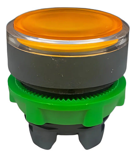 Cabeçote Para Botão Luminoso 22mm Laranja Zb5aw353 Schneider Laranja