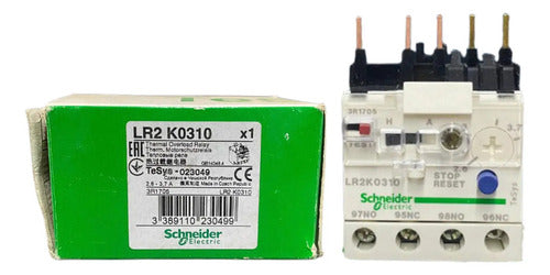 Rele Termico Tesys K Classe 10 2.6-3.7a Schneider Lr2k0310 690v