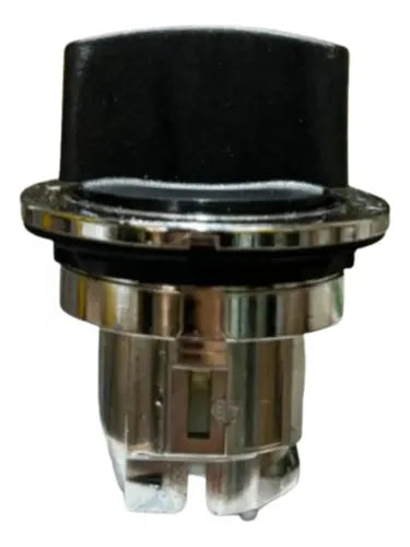 Cabeçote Comutador 3 Posições Fixas Faceado Zb4fd3 Schneider Metálico 0