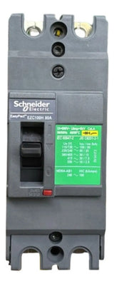 Disjuntor Tripolar 80a Ezc100h2080 Schneider