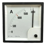 Amperimetro Fm96pc 1500/3000/5a Travamento Em 1000 Ip54 Kron