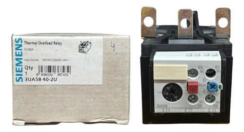Rele De Sobrecarga 3ua5840-2u 63-80a Siemens -