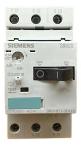 Disjuntor Motor 3rv1011-0fa10 0,35-0,5a Siemens - 50/60hz