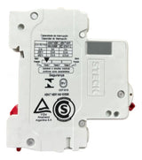 Kit C/ 10 Pçs: Disjuntor Unipolar Sdd61c20 20a Curva C Steck