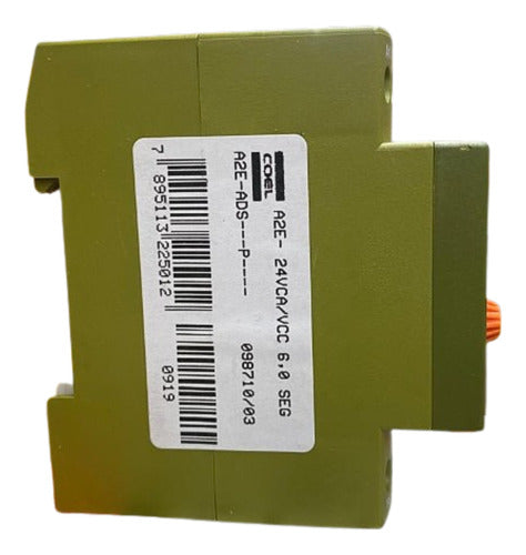 Rele Tempo A2e 6s 24vca/vcc A2e-ads Coel 24vca/vcc