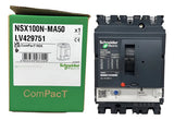 Disjuntor Tripolar 50a Nsx100n-ma50 Lv429751 Schneider