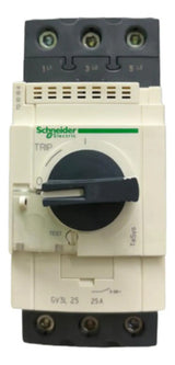 Disjuntor Motor 25a Manopla Rotativa Gv3l25 Schneider 690v 50-60hz
