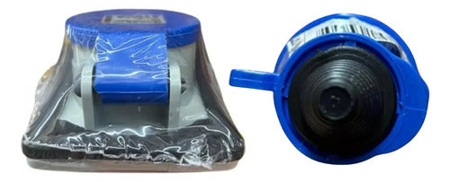Kit Tomada N3046 + Plug N3076 16a 2p+t 220/240v Azul Steck Azul