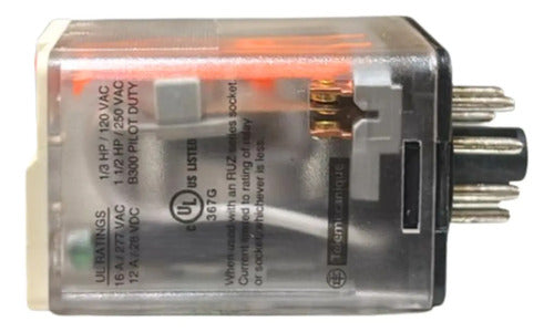 Kit Com 2: Rele Universal Com Led 10a Rumc2ab2b7 Schneider 24v