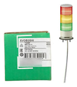 Coluna Luminosa Vm/am/vd Base De Montagem Xvgb3sw Schneider - Vermelho E Verde E Amarelo