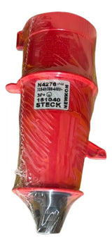 Kit Com 2: Plug N4276 32a 3p+t 380/440v Vermelho Steck Vermelho