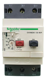 Disjuntor Termomagnetico Tesys 56-80a Gv3me80 Schneider 690v 50/60hz