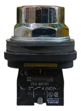 Botão 30 Mm Vermelho 1na Xb3ba441 Telemecanique