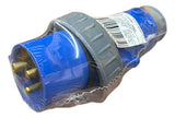 Plug N3076w 16a 2p+t 220/240v 6h Azul Steck 200/250v