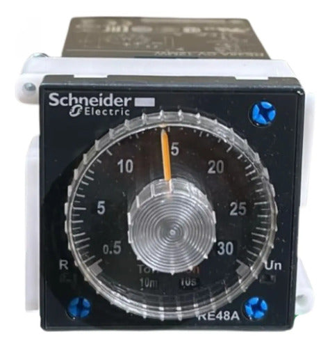 Rele Temporizador Eletronico Re48acv12mw Schneider