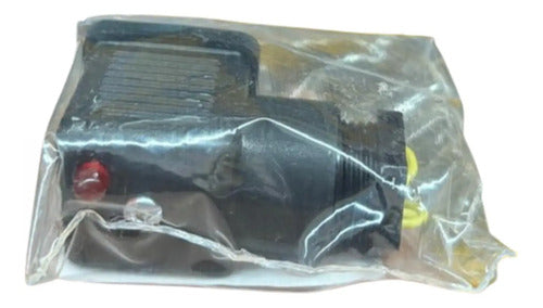 Conector Solenoide 4p Pr Led 110v Pg11 S9333p Steck Preto