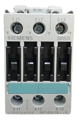 Contator 3rt1024-1bb40 12a 24vcc Siemens 24vcc