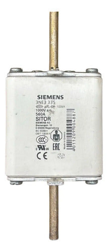Elemento Fusível Sitor 3ne3335 560a Siemens 1000v