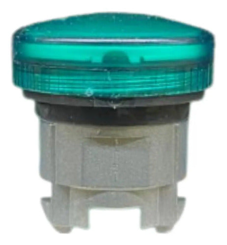 Kit Com 2: Cabeçote Para Sinaleiro 22mm Zb4bv03 Schneider Verde -