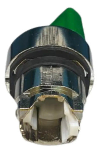 Cabeçote Para Comutador Luminoso Ø22mm Metálico Zb4bk1233  Verde