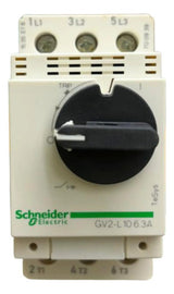 Disjuntor Magnetico 6,3a Manopla Rotativa Gv2l10 Schneider
