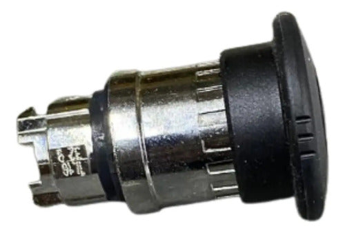 Cabeçote Cogumelo Ø40 Com Retenção Preto Zb4bs52 Schneider Preto -