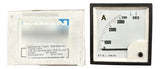 Amperimetro Fm96pc 3200/6400/5a Travamento Em 2400 Ip54 Kron