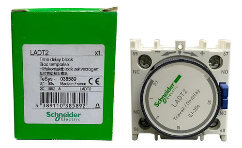 Bloco De Contato Auxiliar Tesys Ajuste 1-30s Ladt2 Schneider 690v