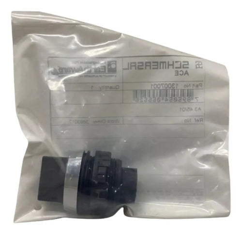 Comutador A3 45/01 30mm Retorno Aut.45° 2 Posições Schmersal Preto Não Se Aplica