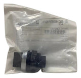Comutador A3 45/01 30mm Retorno Aut.45° 2 Posições Schmersal Preto Não Se Aplica