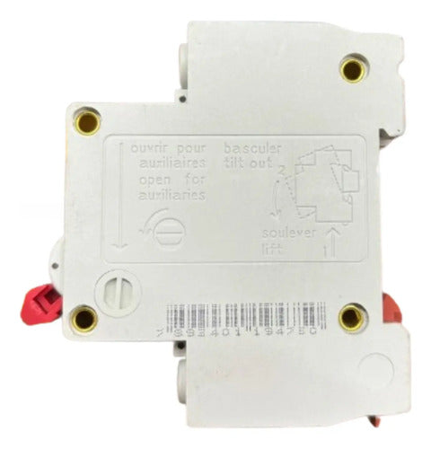 Kit Com 2: Disjuntor Bipolar Sd-d62c50 50a Curva C Steck