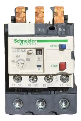 Rele Termico Tesys D Classe 10 48/65a Lr3d365 Schneider 690v