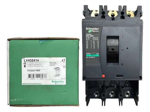 Estrutura Disjuntor Nsx400s Tripolar Lv432414 Schneider