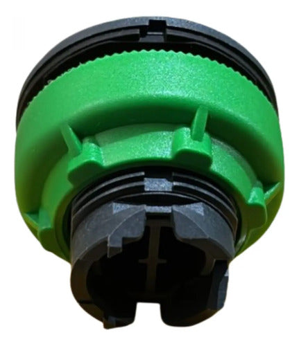 Kit Com 3: Cabeçote Para Botão Faceado Azul Zb5fa6 Schneider Azul -