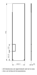 Barreira Vertical Prismaset L=300mm Lvs04920 Schneider