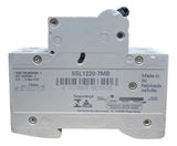Kit Com 2: Disjuntor 2p 20a Curva C 5sl1220-7mb Siemens